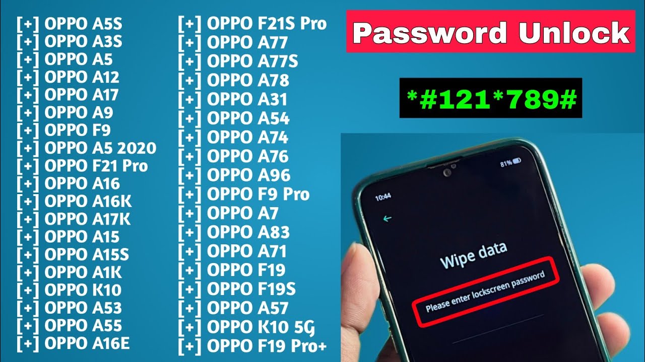 Cara Membuka Kunci Aplikasi yang Lupa di HP Oppo