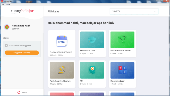 Cara Download Ruang Guru di Laptop