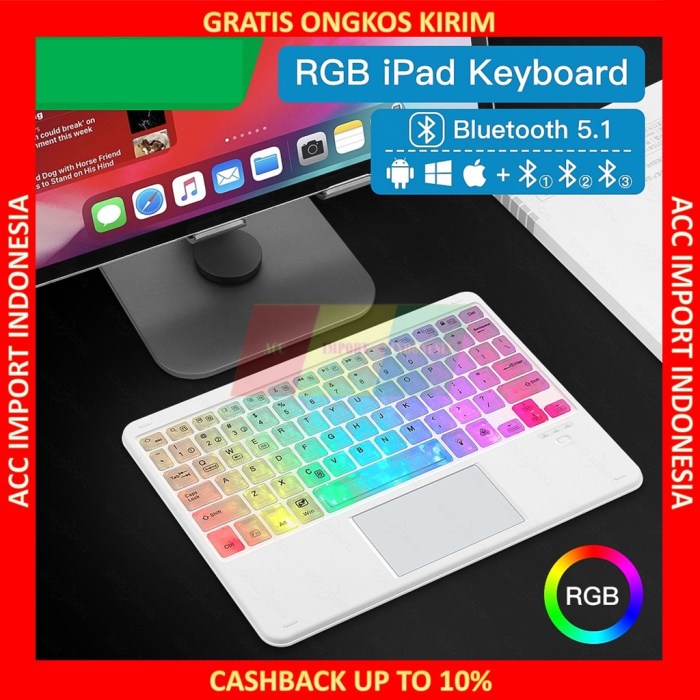 Cara Ubah Keyboard Android Biasa Kamu Jadi keyboard Android LED RGB