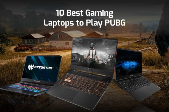 7 Rekomendasi Laptop Gaming yang Bagus Untuk Main PUBG 2024