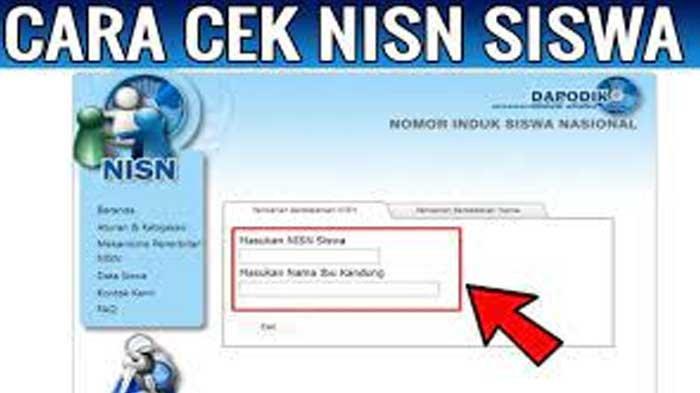 Cara Cek NISN Siswa Secara Online