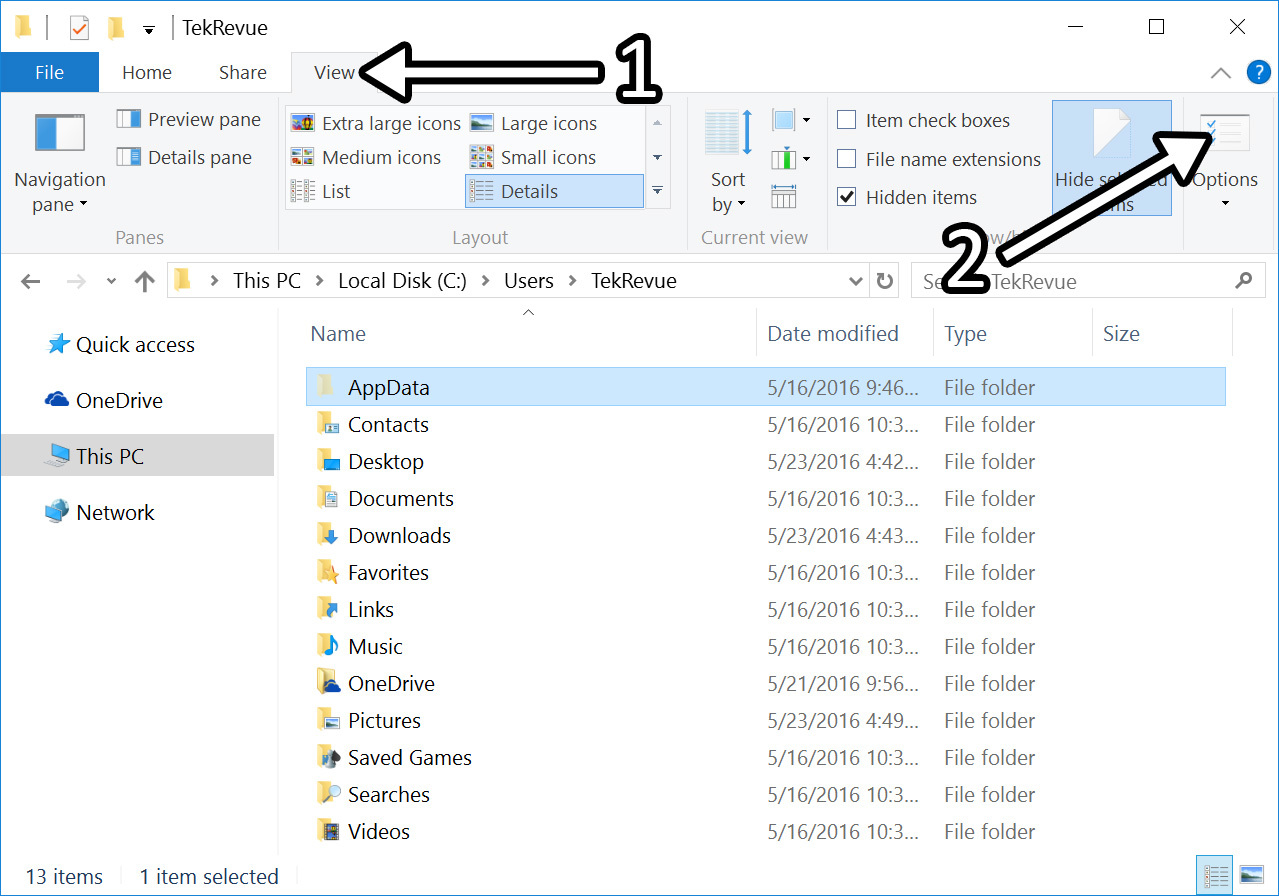 Cara Menampilkan Folder dan File Tersembunyi Terbaik