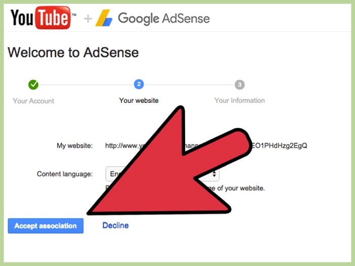 Bagaimana Membuat dan menautkan akun AdSense untuk YouTube