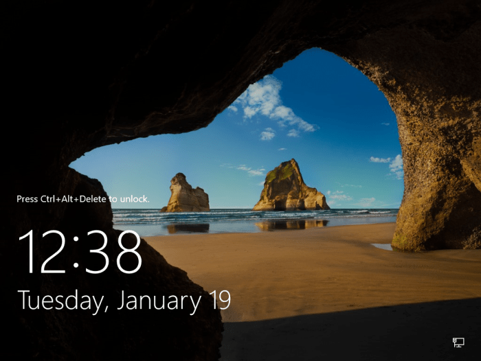 Cara Screenshot Lockscreen dan Loginscreen di Windows 10 Tanpa Software