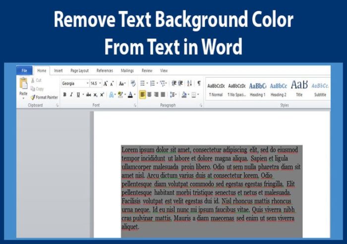 Cara Gampang Menghilangkan Warna Background Tulisan Hasil Copy-Paste di Microsoft Word