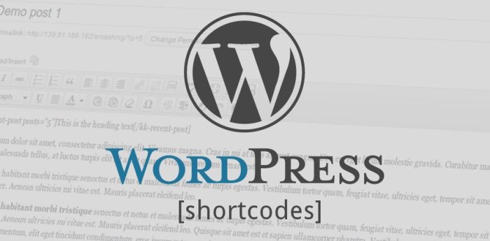 Jelaskan WordPress Shortcode/Javascript