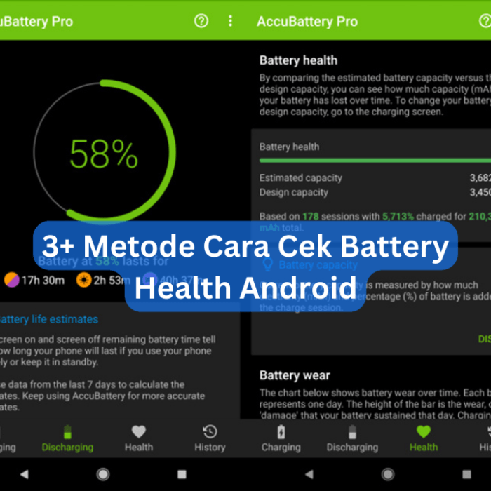 Cara Cek Battery Health Android