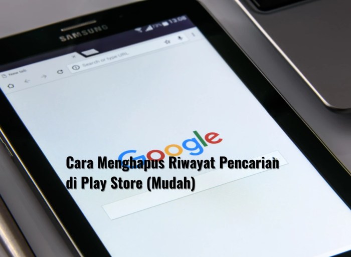 Cara Menghapus Bekas Pencarian di Play Store di Android