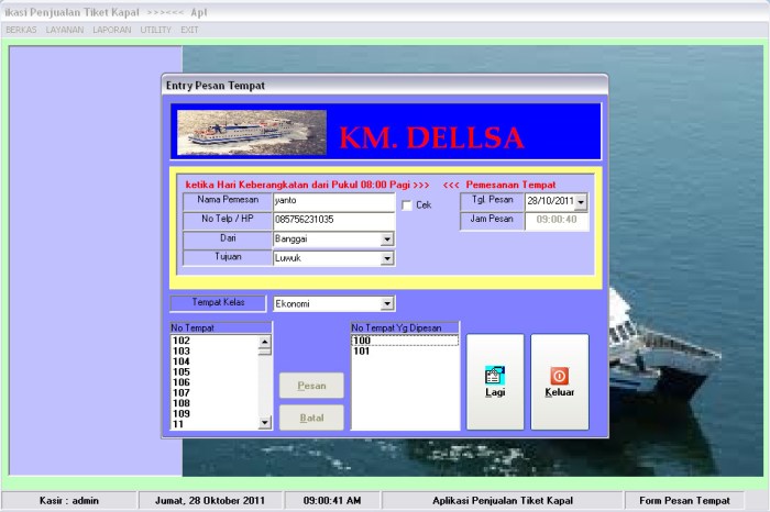 Cara Rancang Bangun Aplikasi Pemesanan Tiket Online Kapal Laut Berbasis Android