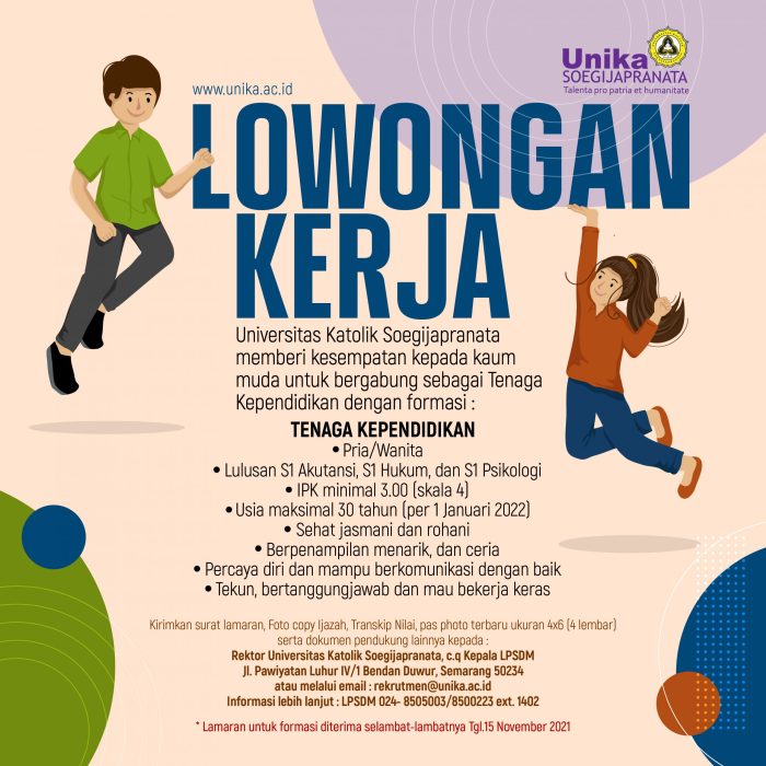 LOKER SEMARANG - Lowongan Kerja Semarang Oktober 2024