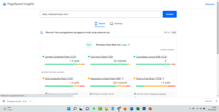 Pentingnya Kecepatan dan Performa Situs Web dalam Teknologi