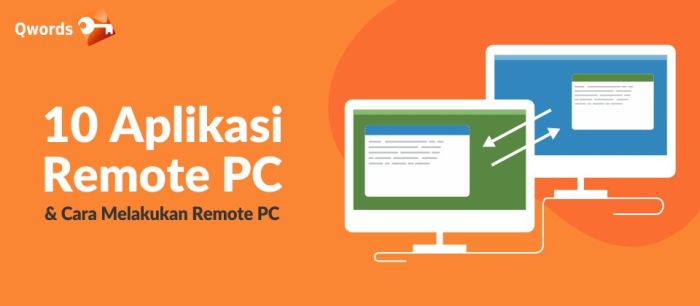 Cara Menggunakan Aplikasi Remote PC