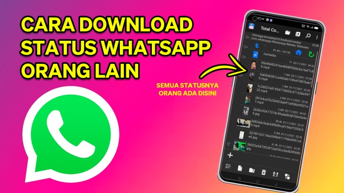 Cara Menandai Orang Lain di Status WhatsApp