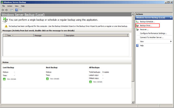 Cara Melakukan Backup Windows Server Serta Restorenya