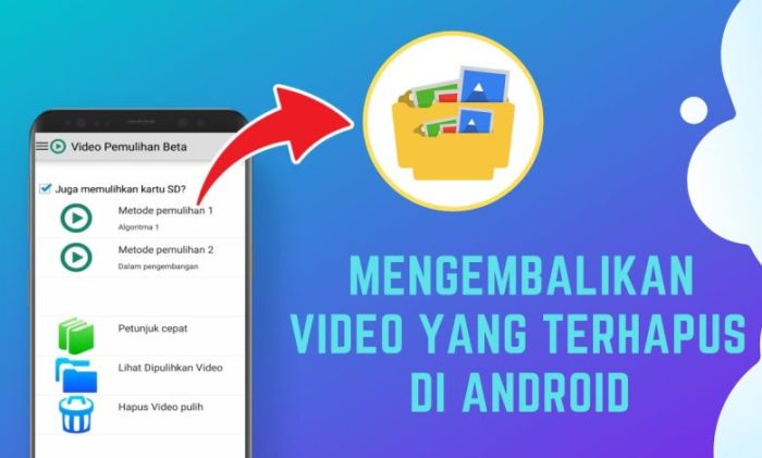 Cara Mengembalikan Foto Terhapus di Android Tanpa Pecah Tanpa Root