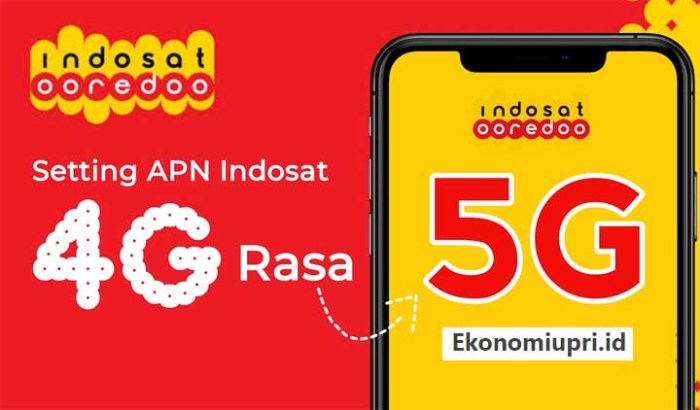 Cara Setting APN Indosat Ooredoo 4G Tercepat Stabil Terbaru