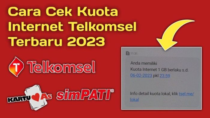 Cara Cek Paket Telkomsel