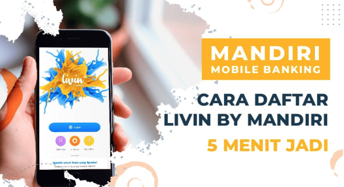 Cara Mendaftar Livin'by Mandiri