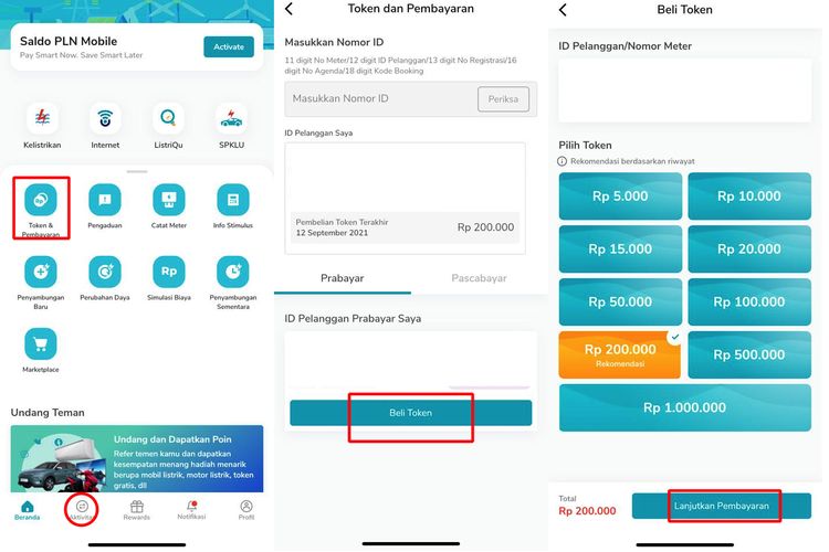 3+ Cara Melihat Pembelian Token Listrik di BNI Mobile