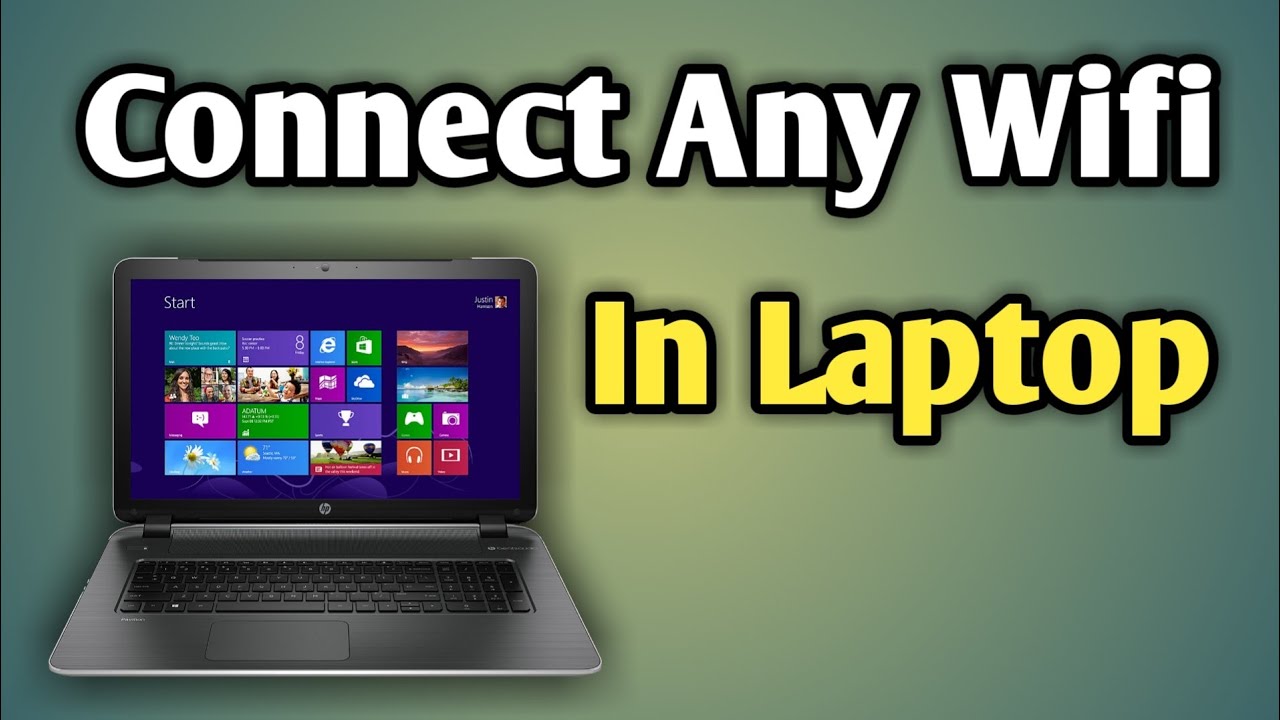 Cara Menyambung Wifi di Laptop