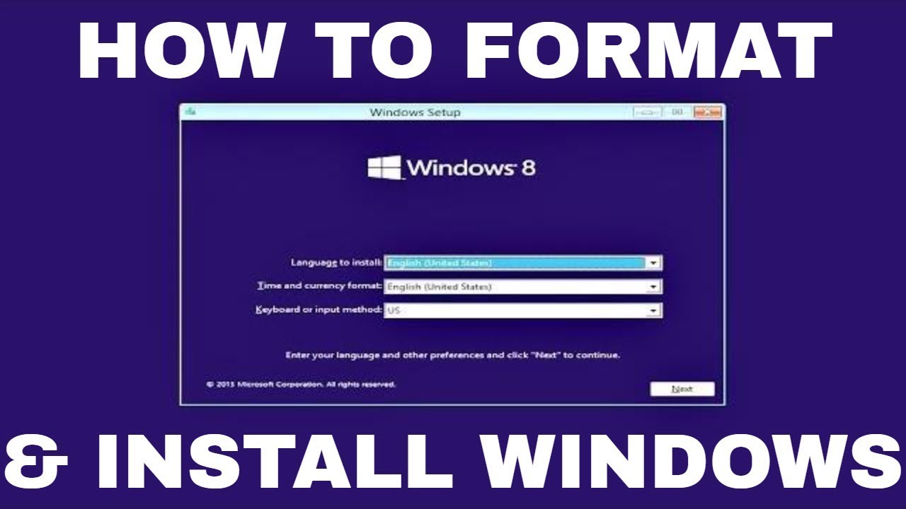 Cara Instal Windows 8 dan 8.1