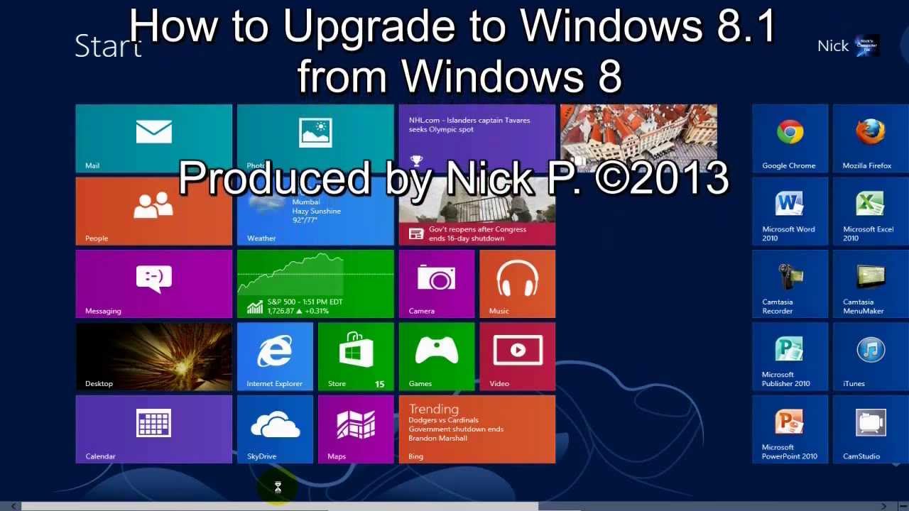 Cara Update Windows 8/8.1