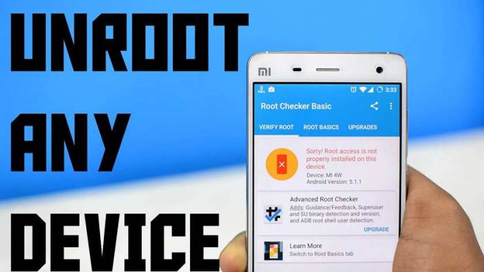 Cara Mengembalikan HP yang Sudah di Root