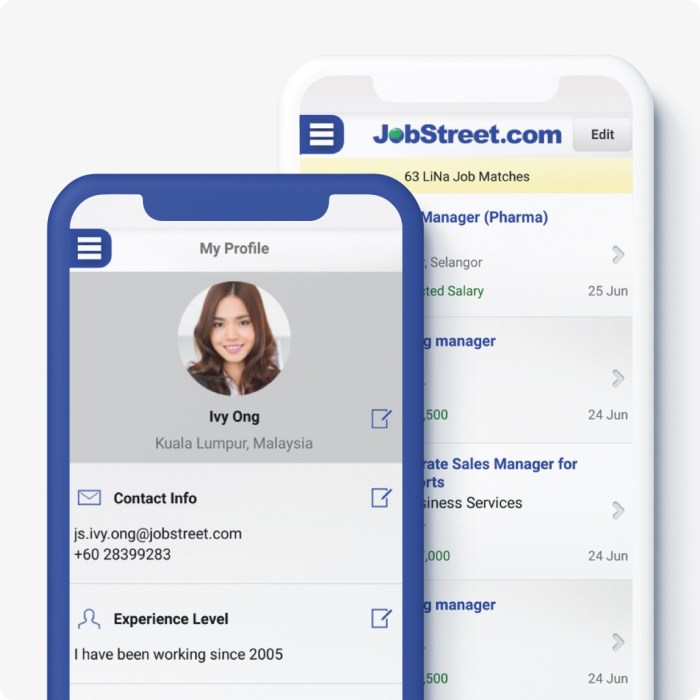 Upload Foto Profil di Jobstreet