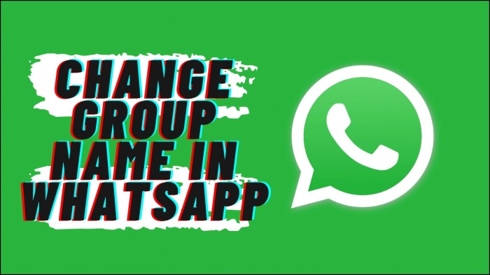 Cara Mengganti Nama di Grup WhatsApp