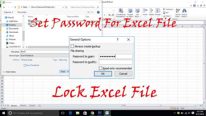 Cara Mengunci & Membuat Password di Excel 2024 Dan penjelasan nya