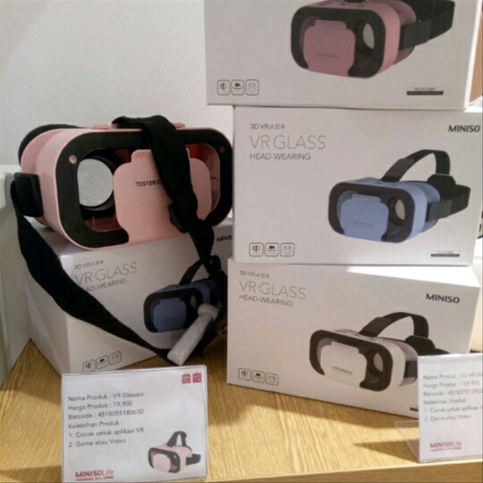 Cara Menggunakan VR Glasses Miniso