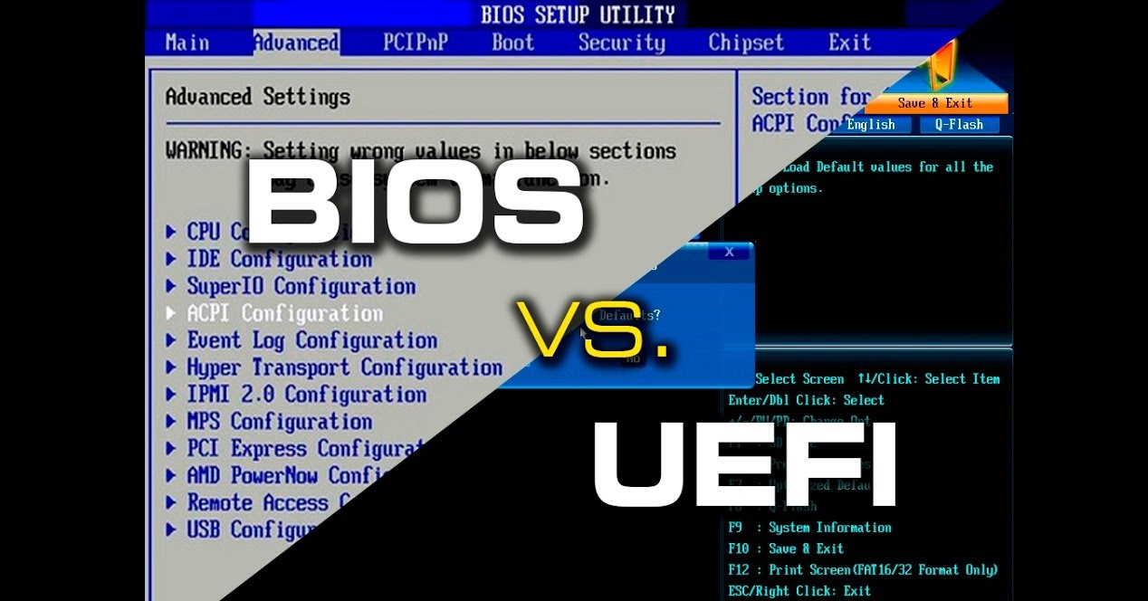 Perbedaan Legacy BIOS dan UEFI