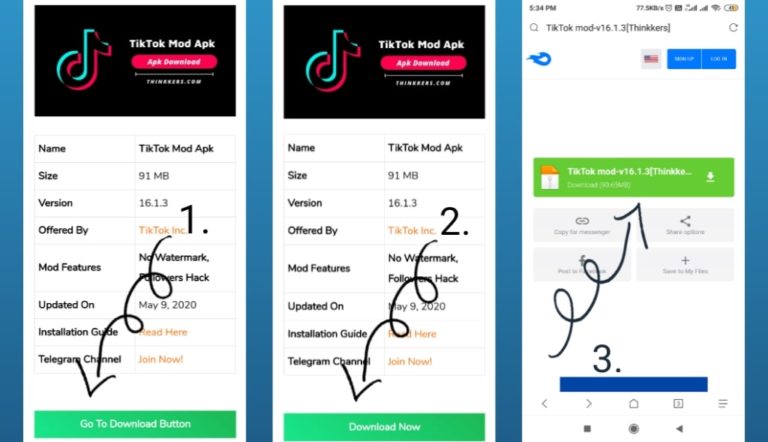 Link Download Tiktok Mod Apk Terbaik 2024