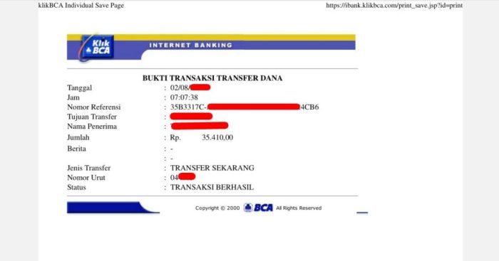 8+ Cara Screenshot Bukti Transfer M BCA