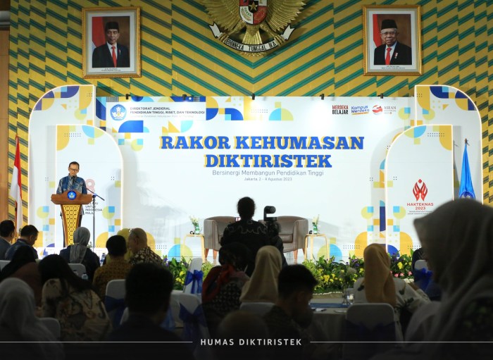 Dirjen Diktiristek Ajak Humas PTN dan LLDIKTI Kolaborasi Jaga Reputasi Institusi