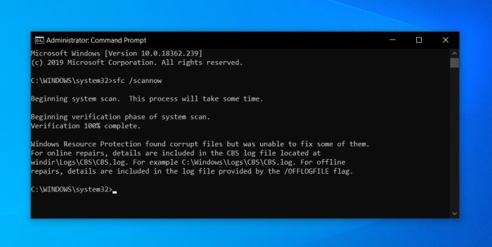 Cara Memperbaiki Segala Macam Kerusakan dan Error pada Windows 7/8/8.1/10 dengan SFC