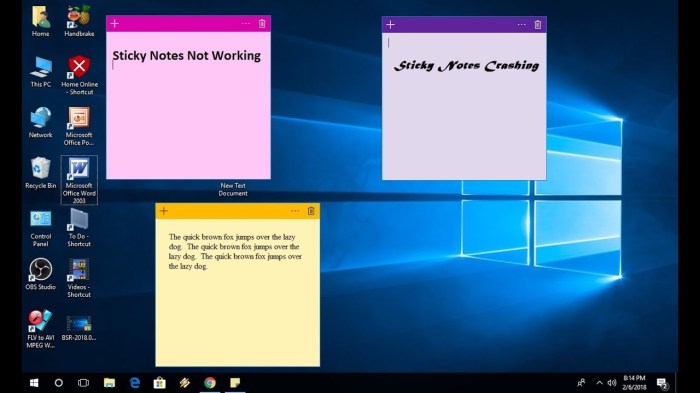 Cara Agar Sticky Notes di Windows 10 Terbuka Otomatis Setelah Booting