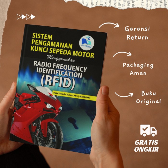 Cara perancangan sistem pengamanan sepeda motor menggunakan mikrokontroler raspberry Pi dan smartphone android