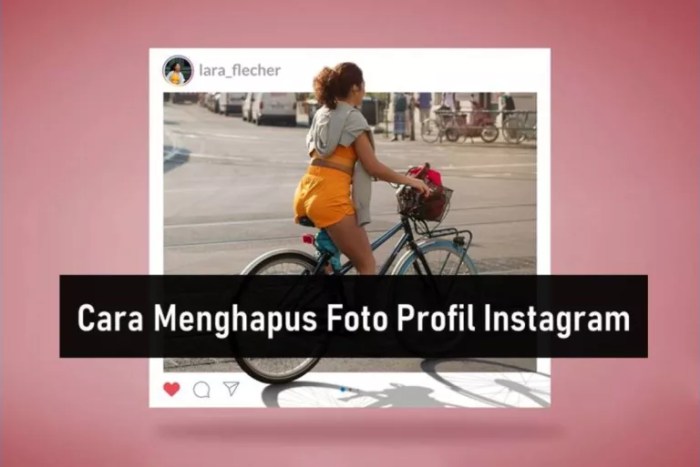 Cara Menghapus Foto Profil di Instagram Terbaru