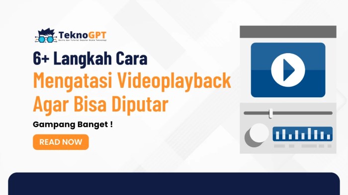 Cara Mengatasi Videoplayback Agar Bisa Diputar