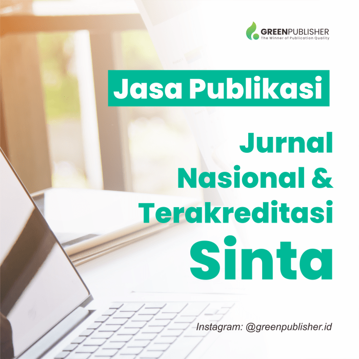 Jasa Publikasi Jurnal Nasional dan Internasional Cepat Publish,