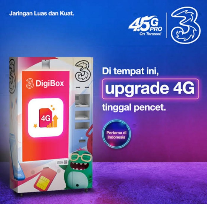 Cara Upgrade Kartu 3 Tri 3G ke 4G Sendiri Online Terbaru