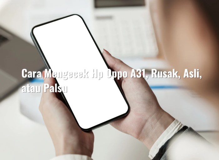 Cara Mengecek Lama Pemakaian Hp Oppo