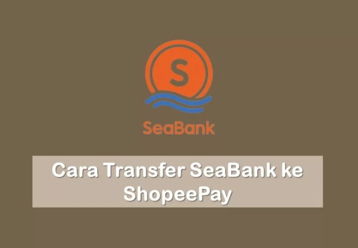 Cara Mengisi Saldo Shopeepay lewat SEA Bank