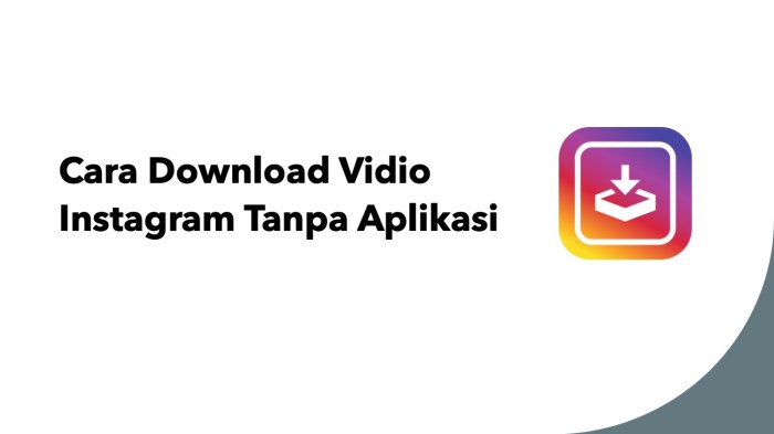 Cara Download Video Instagram Online Offline Tanpa Aplikasi