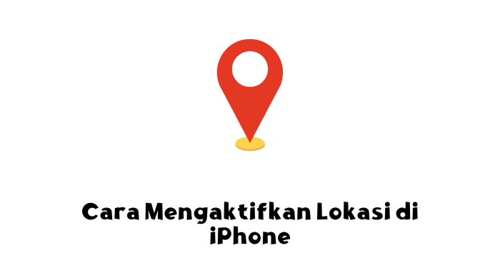 Cara Mengaktifkan Lokasi Foto Di iPhone