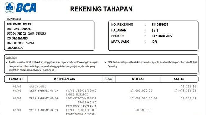 Cara Cetak Rekening Koran BCA Secara Online dengan Mudah dan Cepat