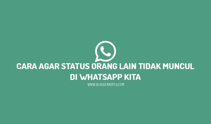 Cara Menandai Orang Lain di Status WhatsApp