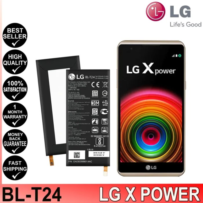 LG X Power Battery 4100 mAh Bisa Jadi Power Bank Terbaru