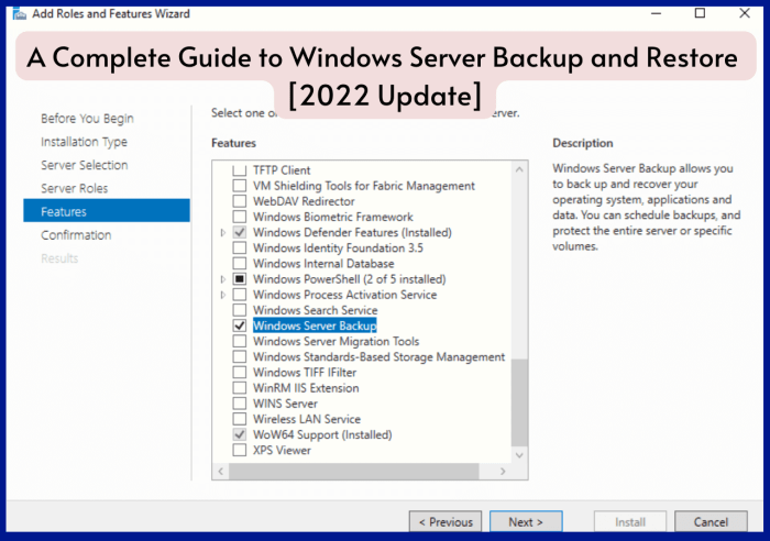 Cara Melakukan Backup Windows Server Serta Restorenya